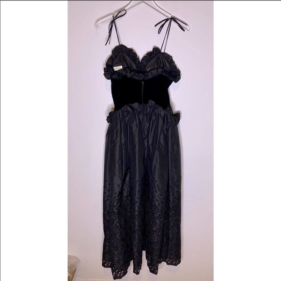 VINTAGE Saks Fifth Avenue Dress Size S Black - Picture 2 of 10